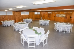 Easily set for large or small events