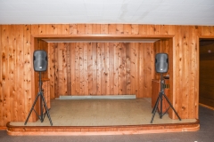 Stage is set with easy to use, bluetooth sound system
