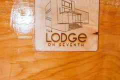 Lodge Logo Details throughout
