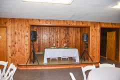 Set the Stage for music or add additional seating